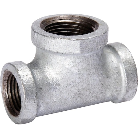 Southland 1/2 In. x 1/2 In. x 3/4 In. Malleable Iron Reducing Galvanized Tee 510-334HN